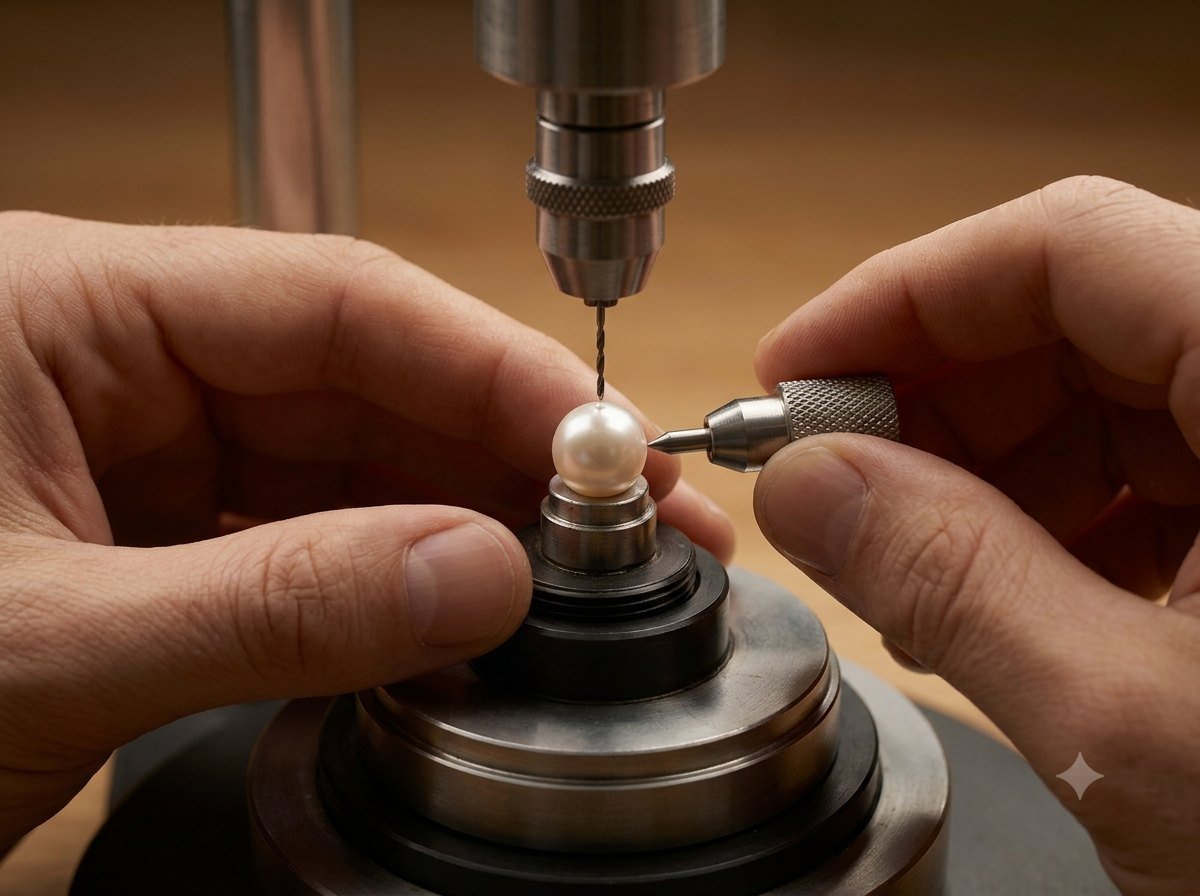 Precision pearl drilling
